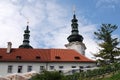 Strahov Monastery  Prague  Czech Republic Royalty Free Stock Photo